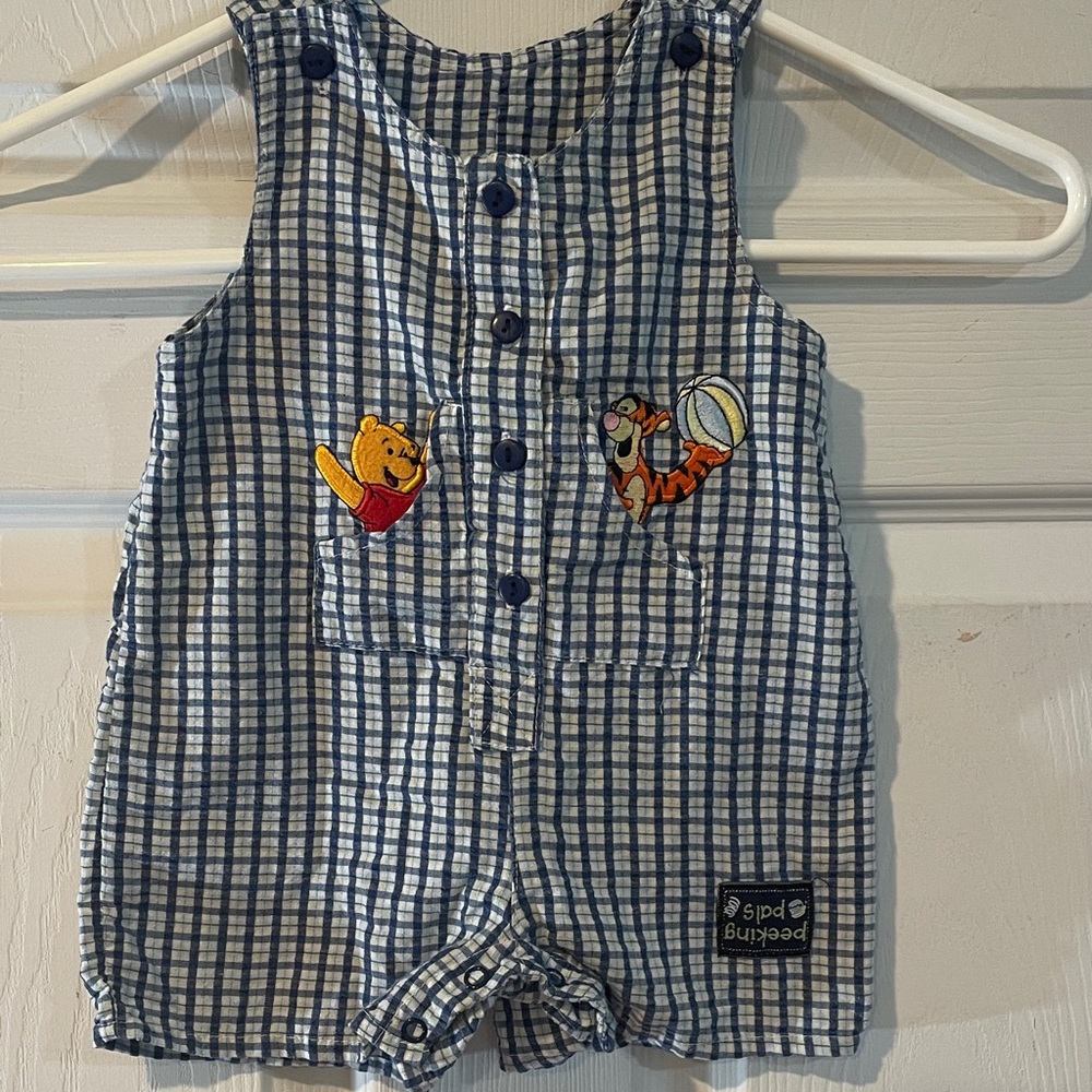 Disney Pooh Size 3/6 months. Winnie the Pooh and Tigger romper.